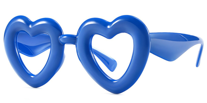 Heart-shaped Blue Frame
