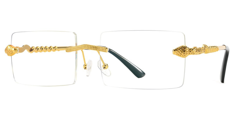 Rectangle Gold Frame