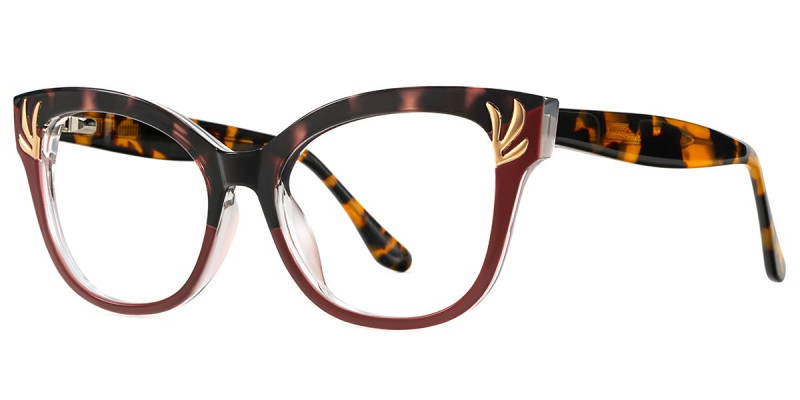 Cateye Red Frame