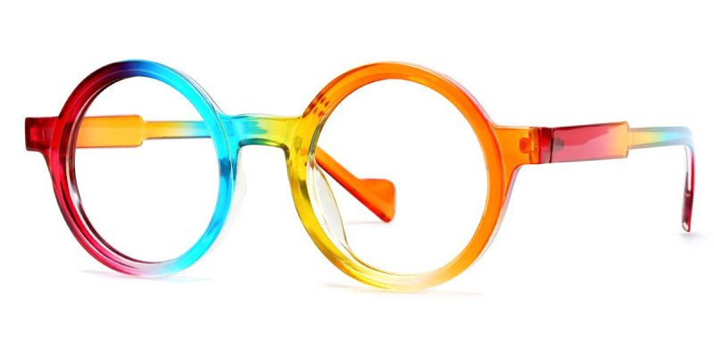 Round Multicolor Frame
