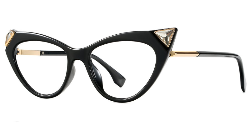 Cateye Black Frame