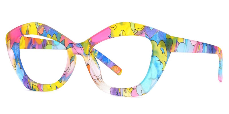 Geometric Multicolor Frame