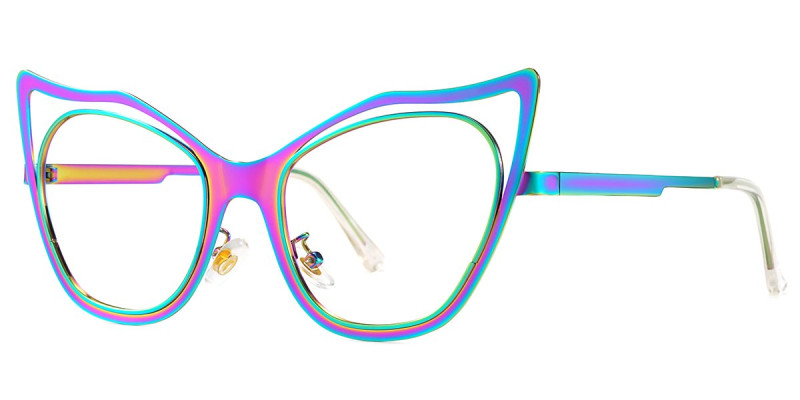 Cateye Purple Frame
