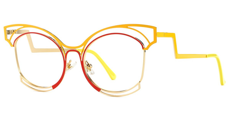 Butterfly Yellow Frame