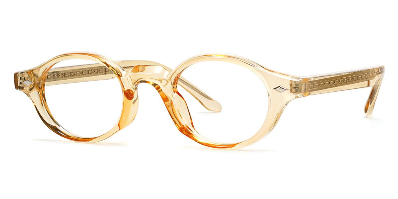 Round Orange Frame