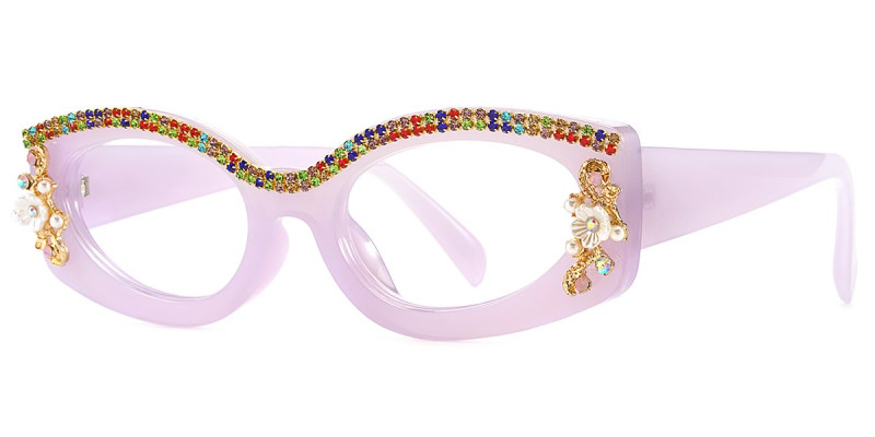 Oval Pink Frame