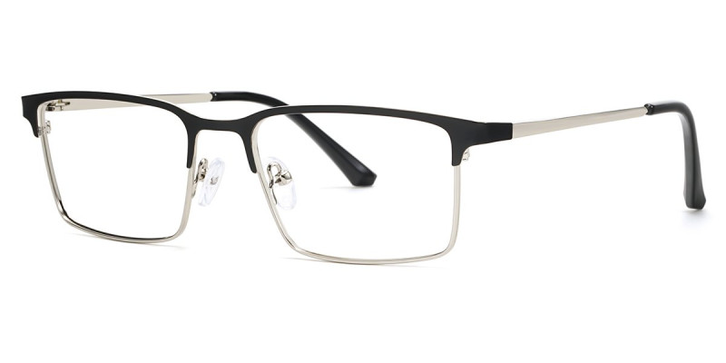 Browline Silver Frame
