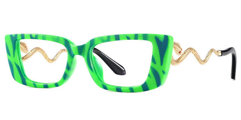 Rectangle Green Frame