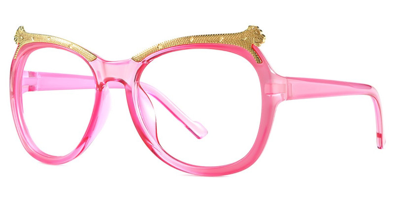 Round Pink Frame