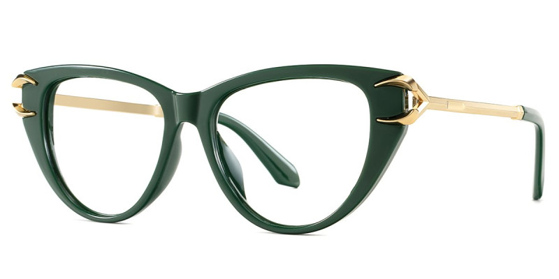 Cateye Green Frame