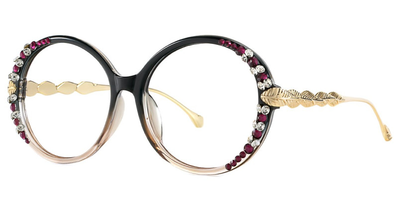 Oval Gray Frame