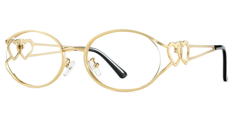 Oval Gold Frame