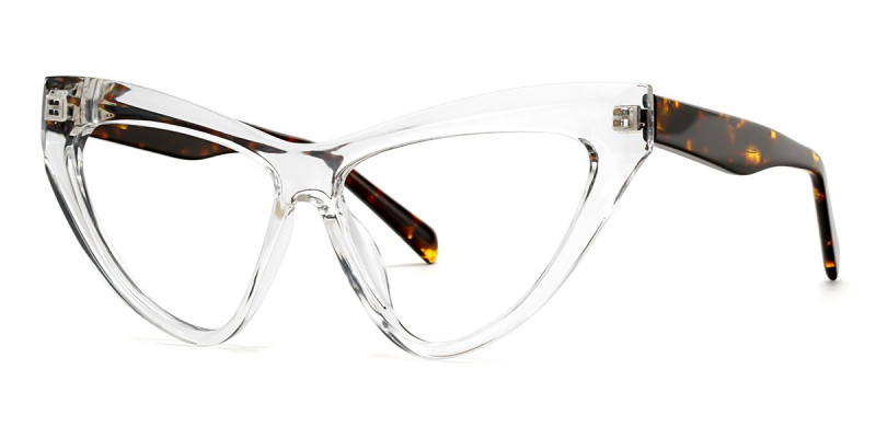Cateye Clear Frame