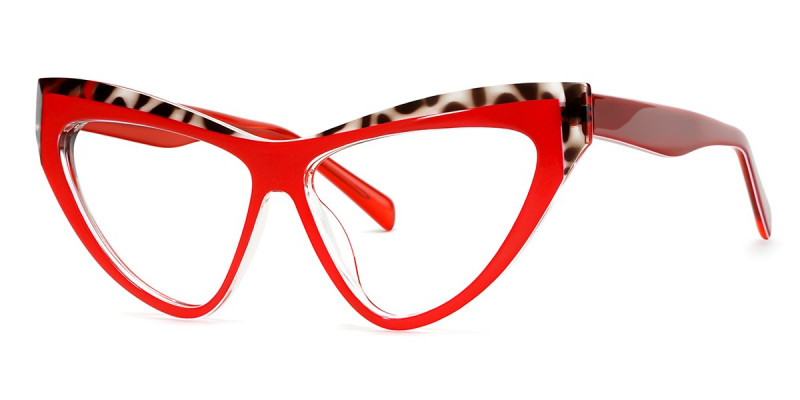 Cateye Red Frame