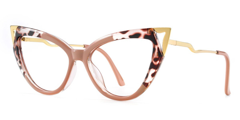 Cateye RoseGold Frame