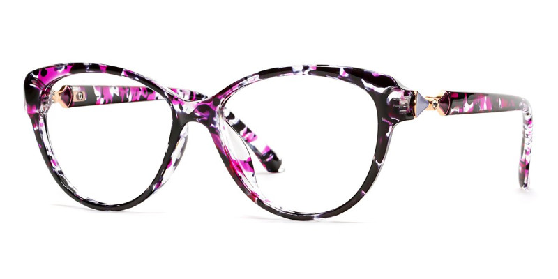 Cateye Purple Frame