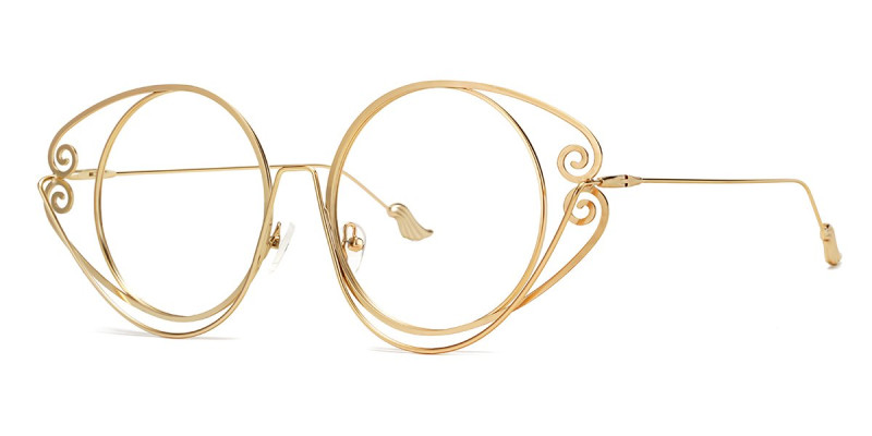 Oval Gold Frame