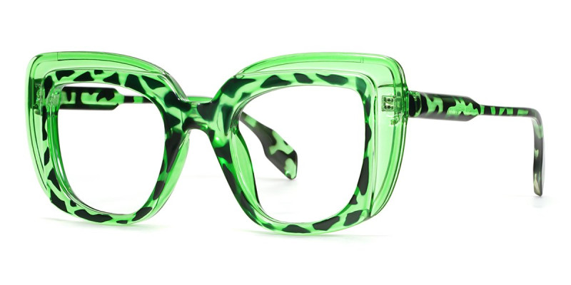 Square Green Frame