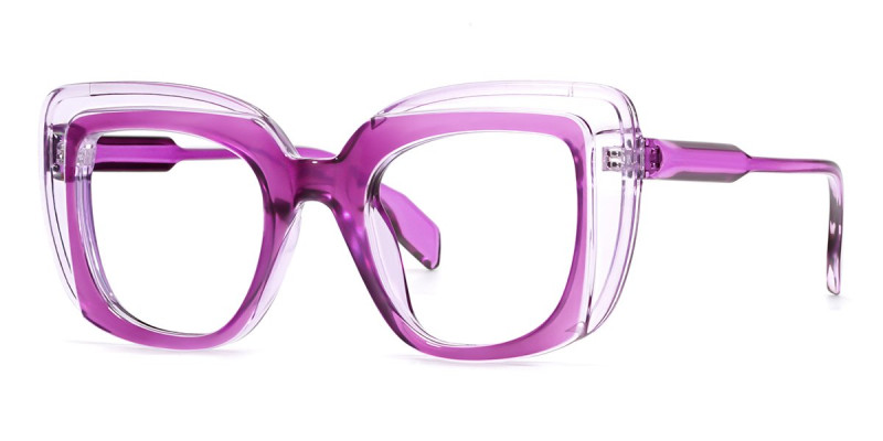 Square Purple Frame