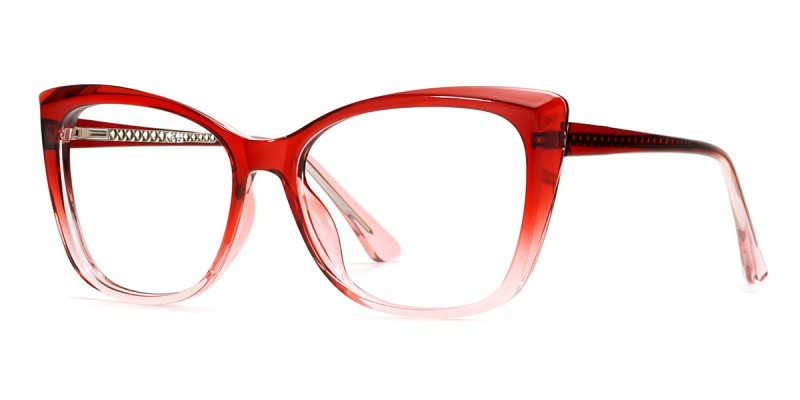 Cateye Red Frame