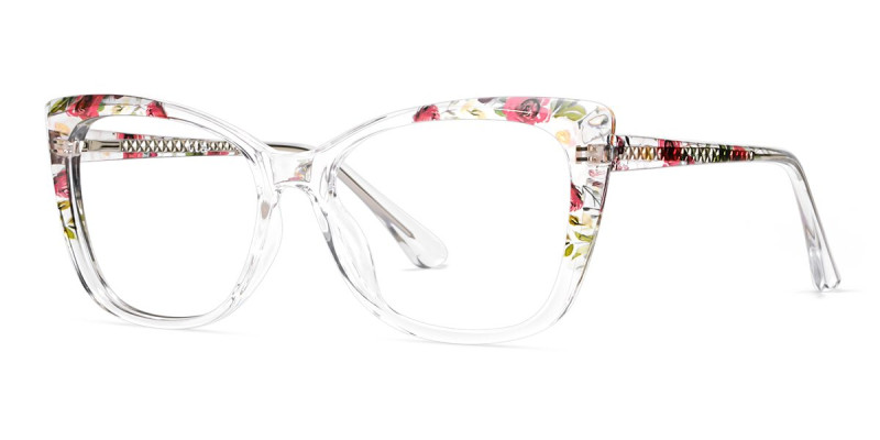 Cateye Clear Frame