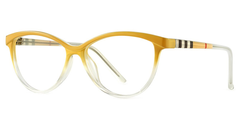 Cateye Yellow Frame