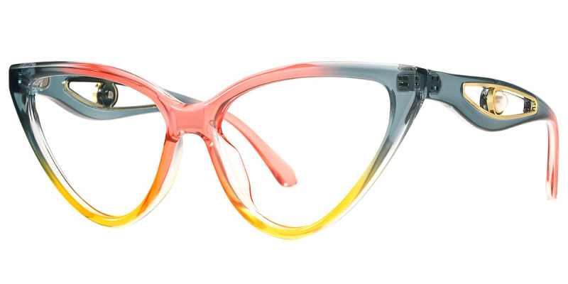 Cateye RoseGold Frame