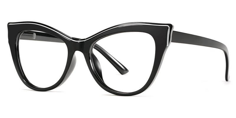 Cateye Black Frame