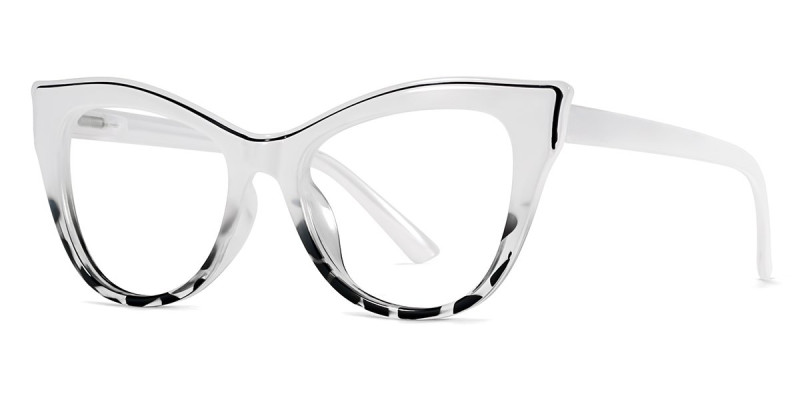 Cateye White Frame