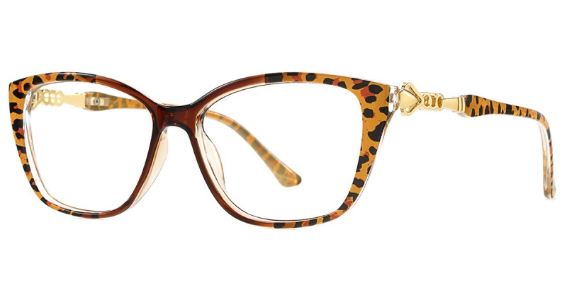 Cateye Brown Frame