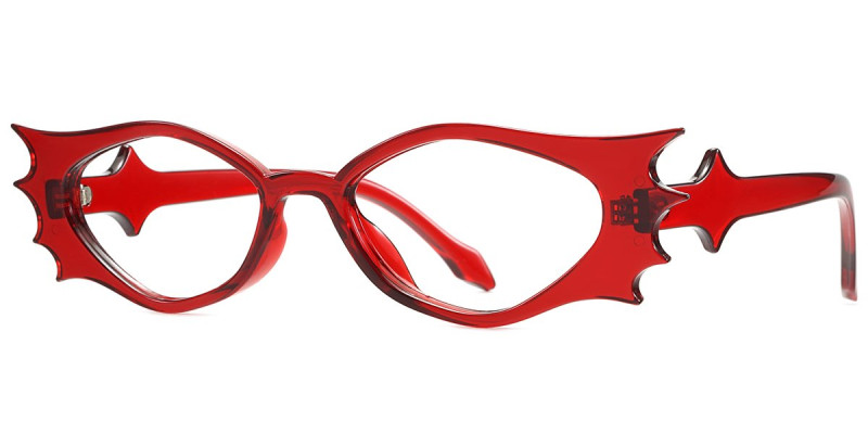 Geometric Red Frame