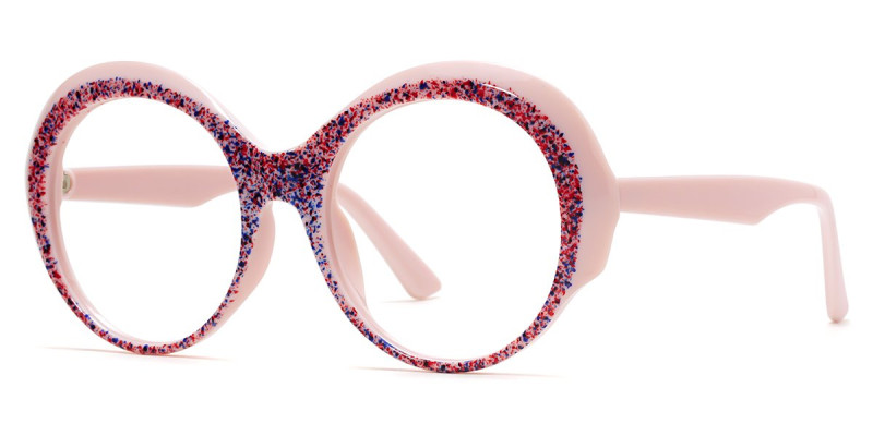Round Pink Frame