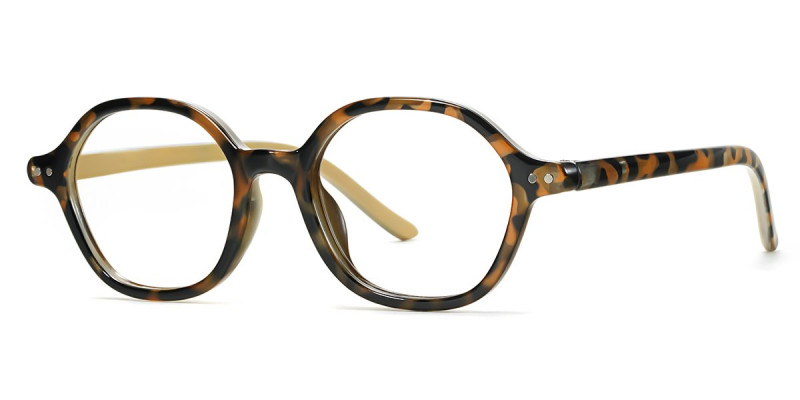 Geometric Brown Frame