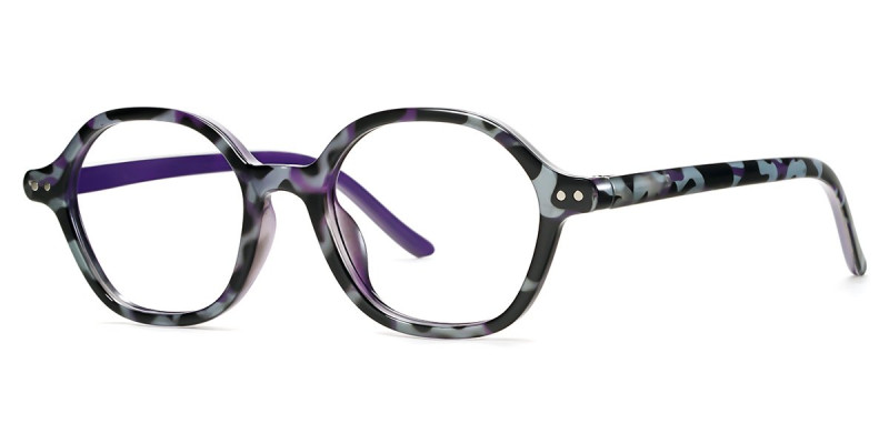Geometric Gray Frame