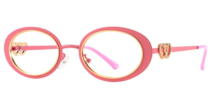 Oval Pink Frame