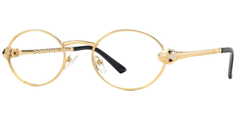 Oval Gold Frame