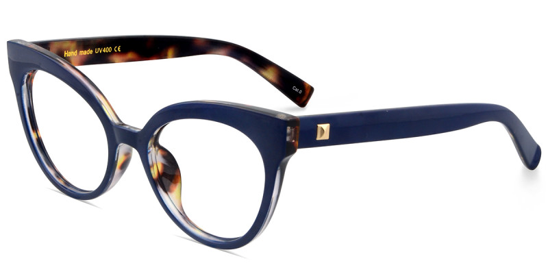 Cateye Blue Frame 