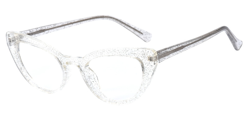 Cateye Crystal Sparkle Frame