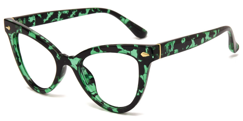 Cateye Green Frame