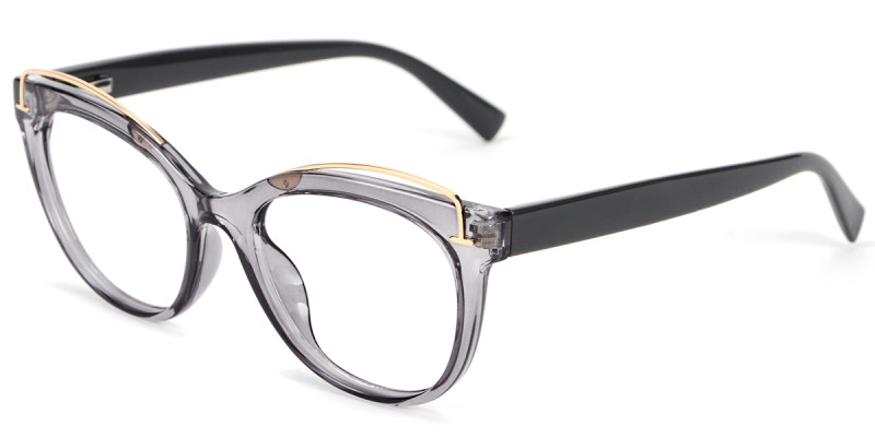 Oval Gray Frame 