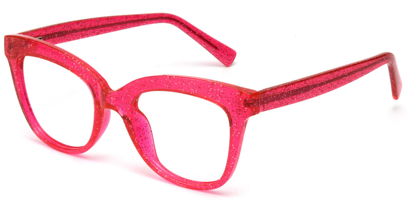 Square Red Sparkle Frame 