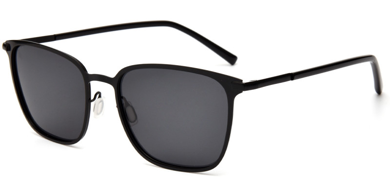 Square Black Sunglasses