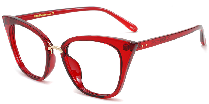 Cateye Red Frame