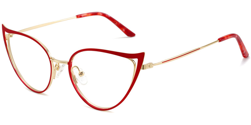 Cateye Red Frame