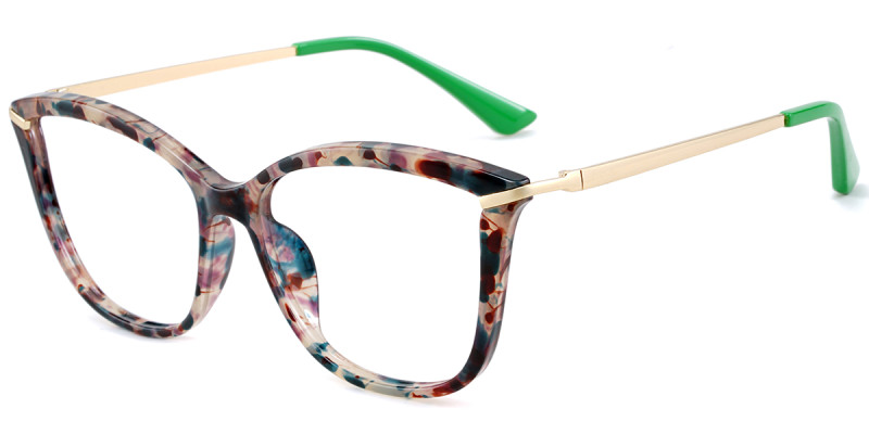 Cateye Floral Frame 