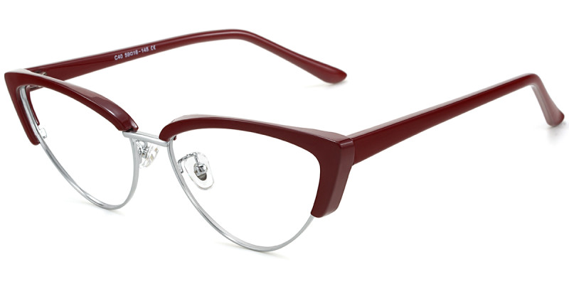 Cateye Red Frame