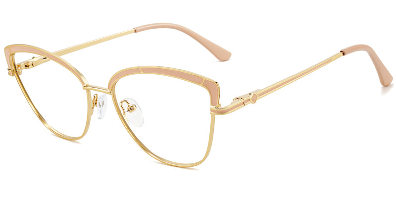 Cateye Yellow Frame