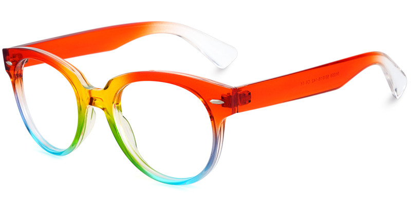 Round Multicolor Frame