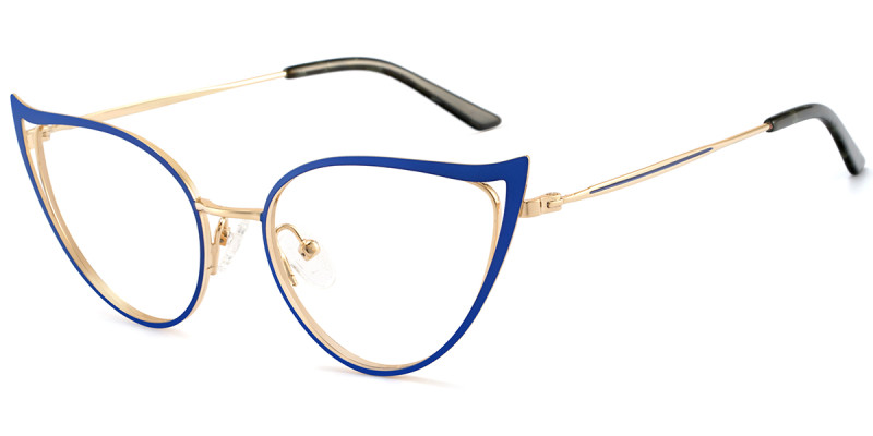 Cateye Blue Frame