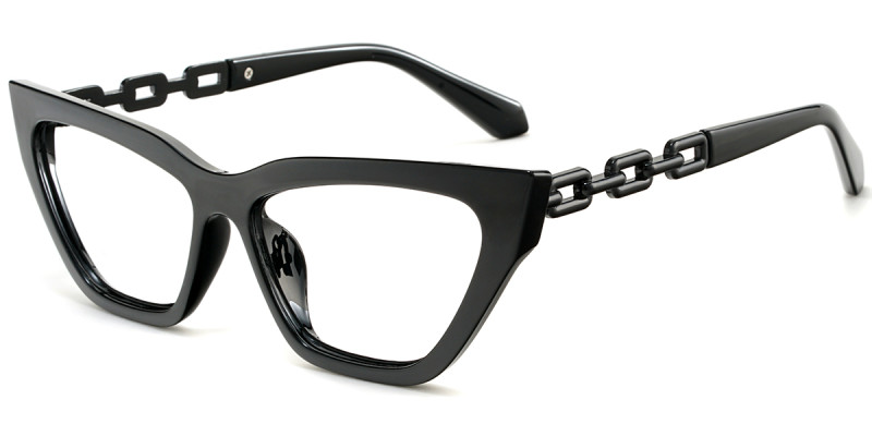 Cateye Black Frame